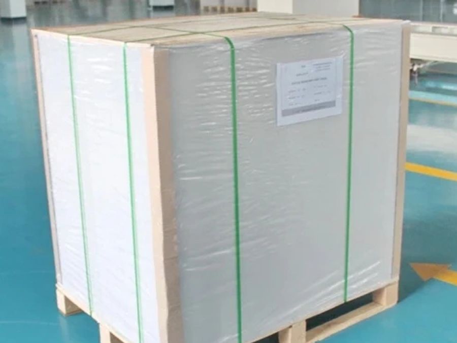 New paper stock in sheets and rolls